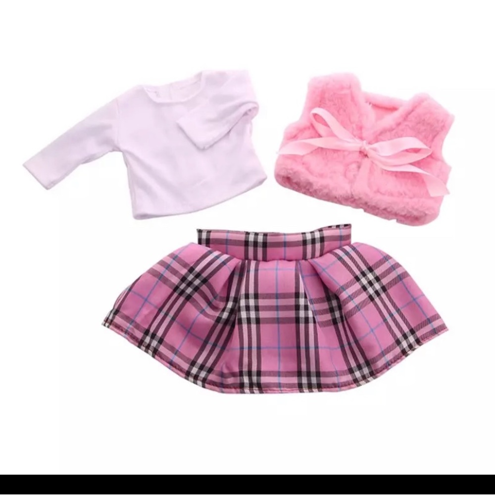 4 piece Doll accessories